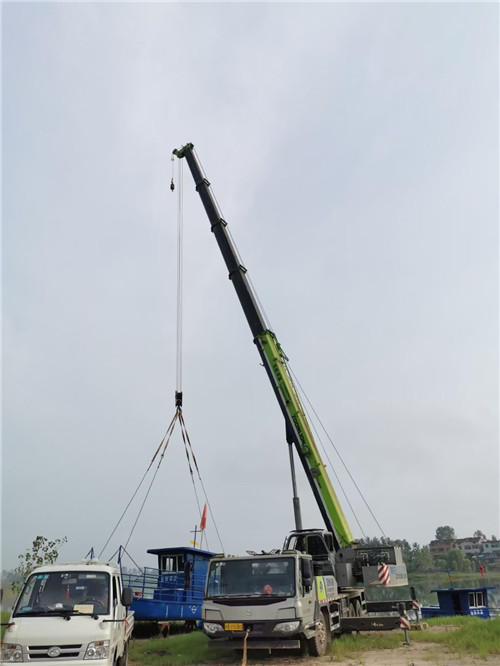 和顺县桥梁建设吊装案例